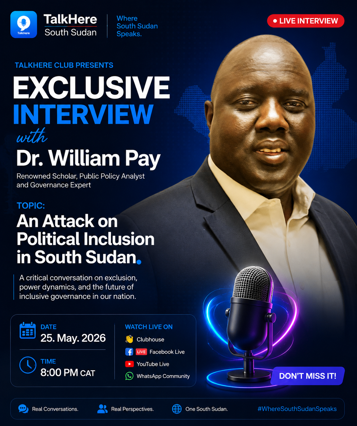 Dr William Pay Interview